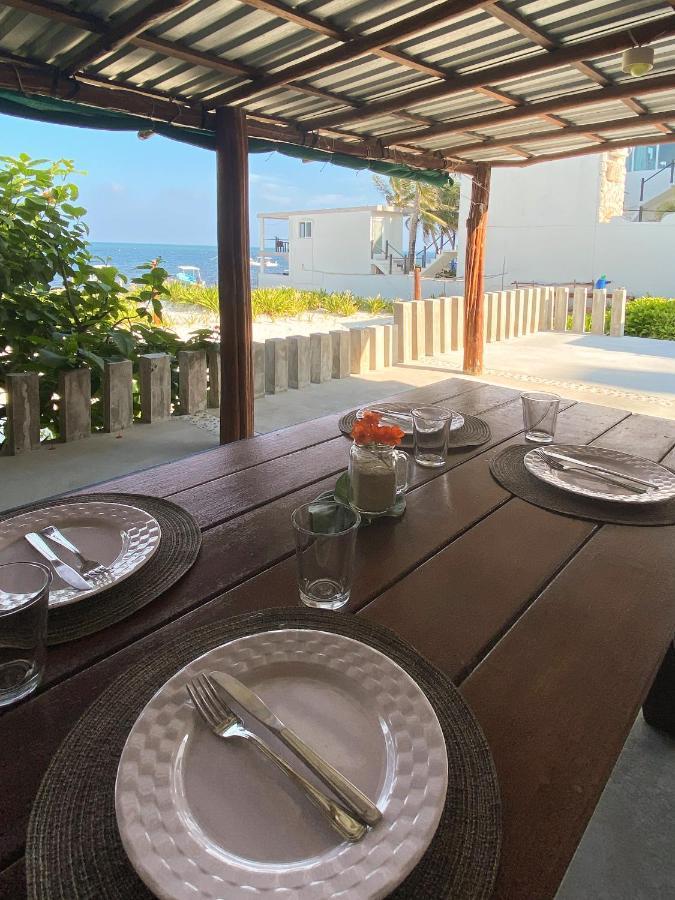 Casa Lucia Beachfront Puerto Morelos Exterior foto