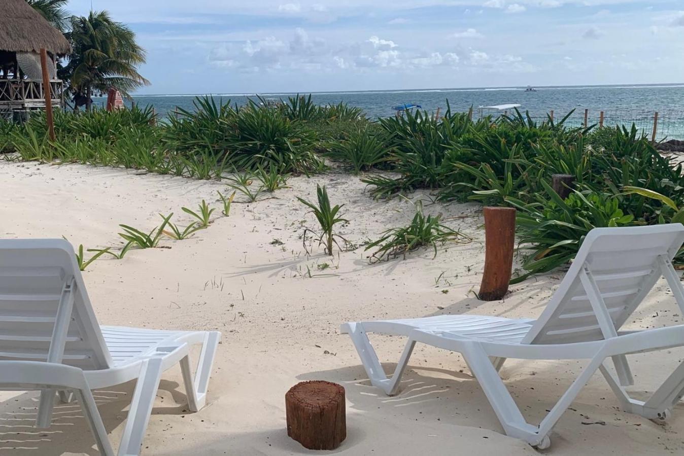 Casa Lucia Beachfront Puerto Morelos Exterior foto